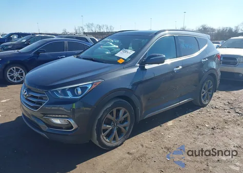 2017 Hyundai Santa Fe Sport 2.0T Ultimate из США, поврежденный, VIN 5XYZW4LA7HG462644